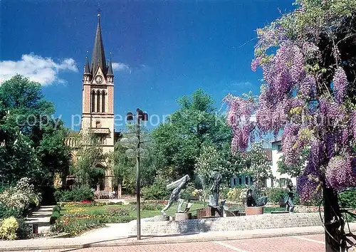 AK / Ansichtskarte Otterstadt Koenigsplatz Katholische Kirche Otterstadt