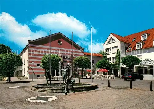 AK / Ansichtskarte Pluederhausen Stauferhalle Marktplatz Pluederhausen