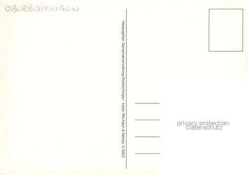 AK / Ansichtskarte Oberboihingen Neues und altes Rathaus Oberboihingen