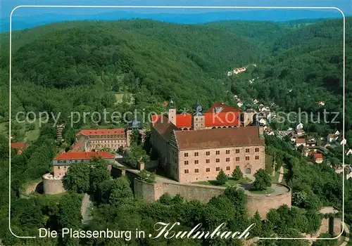 AK / Ansichtskarte Kulmbach Fliegeraufnahme Plassenburg Kulmbach