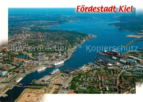 AK / Ansichtskarte Kiel Fliegeraufnahme Kiel