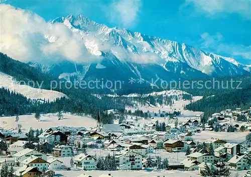 AK / Ansichtskarte Seefeld_Tirol Winterlandschaft Hocheder Seefeld Tirol