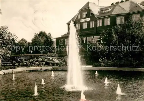 AK / Ansichtskarte Oberhof_Thueringen FDGB Erholungsheim Stachanow Oberhof Thueringen