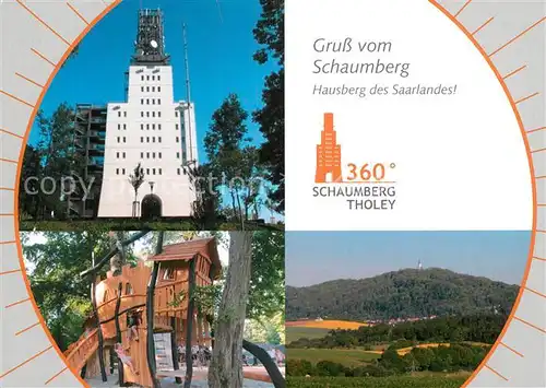 AK / Ansichtskarte Tholey_Theley Schaumbergturm Details Tholey_Theley