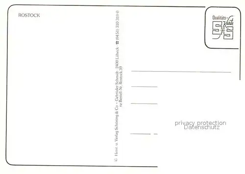 AK / Ansichtskarte Rostock_Mecklenburg Vorpommern Panorama Park Marktplatz Rathaus Rostock