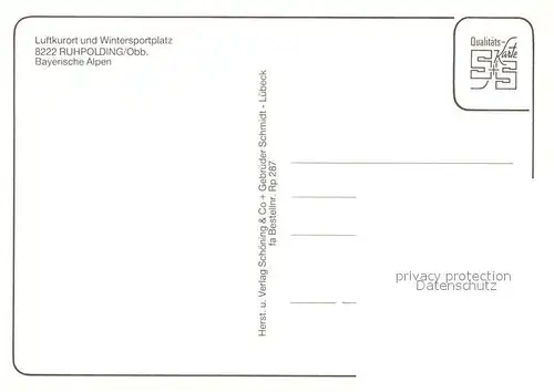 AK / Ansichtskarte Ruhpolding Panorama Gipfelkreuz Dorfbrunnen Kirche Kuranlagen Ruhpolding