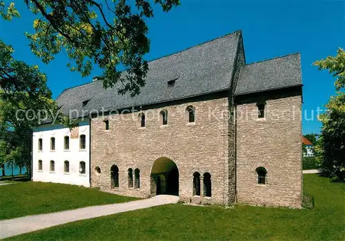 AK / Ansichtskarte Frauenchiemsee Torhalle des Klosters Frauenwoerth Frauenchiemsee