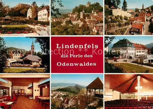 AK / Ansichtskarte Lindenfels_Odenwald Orts und Teilansichten Lindenfels Odenwald