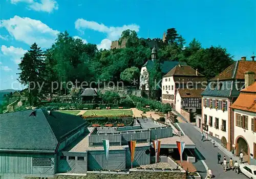 AK / Ansichtskarte Lindenfels_Odenwald Kurgarten Lindenfels Odenwald