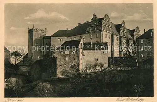 AK / Ansichtskarte Bautzen Schloss Ortenburg Kupfertiefdruck Serie Deutsche Heimatbilder Bautzen