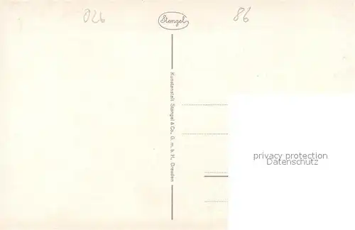 AK / Ansichtskarte Bautzen Blick nach Nikolai Ruine und Schloss Ortenburg Bautzen