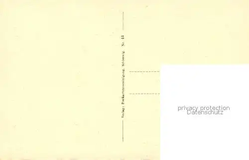 AK / Ansichtskarte Schleswig_Schlei Durchblick auf den Dom Schleswig_Schlei