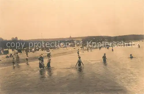 AK / Ansichtskarte Timmendorfer_Strand Strandpartie Timmendorfer_Strand