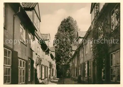 AK / Ansichtskarte Luebeck Malerischer alter Hof Luebeck
