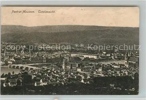 AK / Ansichtskarte Pont a Mousson Panorama Pont a Mousson