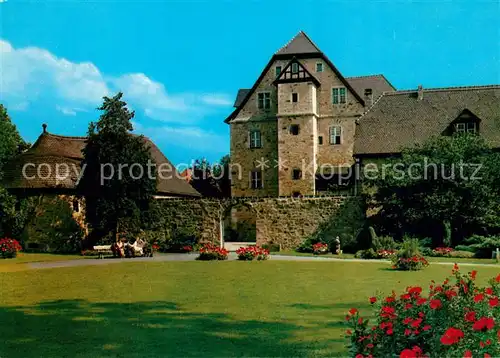 AK / Ansichtskarte Melsungen_Fulda Schloss Park Melsungen Fulda