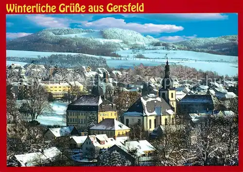 AK / Ansichtskarte Gersfeld_Rhoen  Gersfeld Rhoen