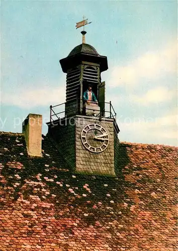 AK / Ansichtskarte Melsungen_Fulda Rathaustuermchen Bartenwetzer Melsungen Fulda