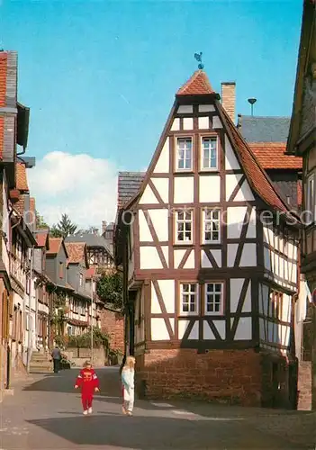 AK / Ansichtskarte Buedingen_Hessen Obergasse Buedingen Hessen