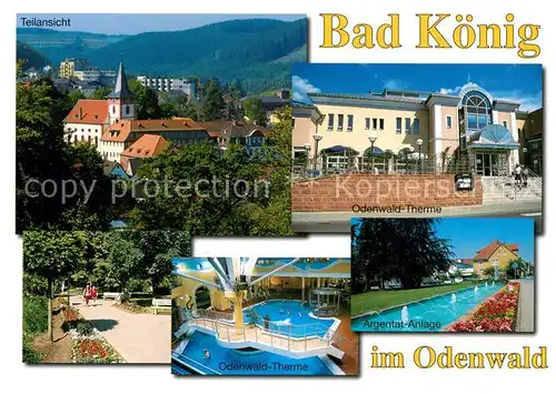 AK / Ansichtskarte Bad_Koenig_Odenwald Odenwald Therme Argentat Anlage Bad_Koenig_Odenwald