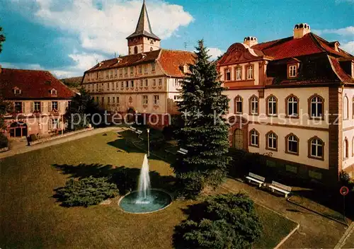 AK / Ansichtskarte Bad_Koenig_Odenwald Schloss  Bad_Koenig_Odenwald