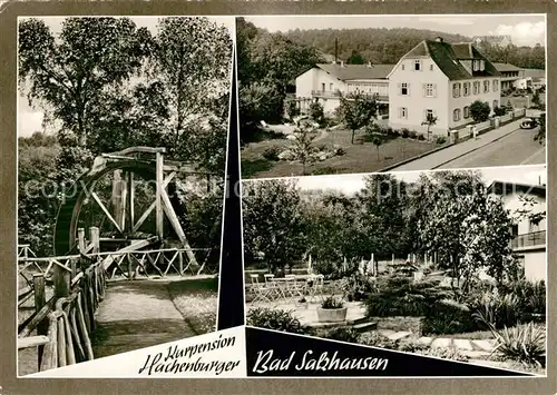 AK / Ansichtskarte Bad_Salzhausen Kurpension Hachenburger Bad_Salzhausen