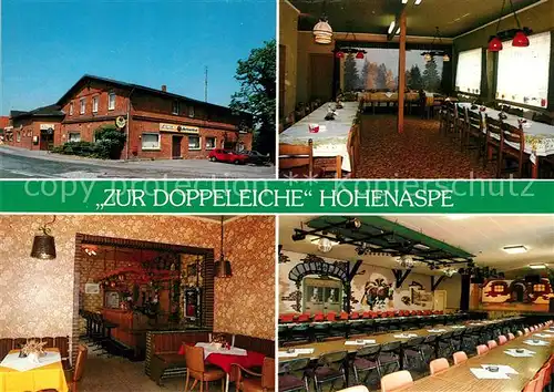 AK / Ansichtskarte Hohenaspe Zur Doppeleiche Restaurant Hohenaspe
