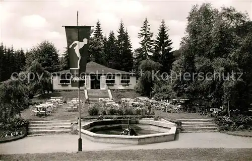 AK / Ansichtskarte Wildemann Cafe Restaurant Spiegelbad Wildemann