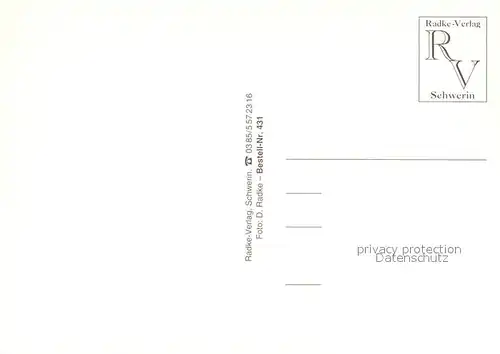 AK / Ansichtskarte Malchow Kirchen Chronik Malchow