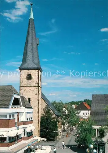 AK / Ansichtskarte Rheda Wiedenbrueck Rathausplatz Kirche Rheda Wiedenbrueck
