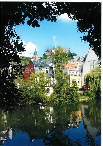 AK / Ansichtskarte Marburg_Lahn Schloss Marburg_Lahn