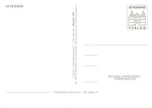 AK / Ansichtskarte Altenahr Fliegeraufnahme Stadtplatz Fachwerkhaeuser Bruecke Ruine Altenahr