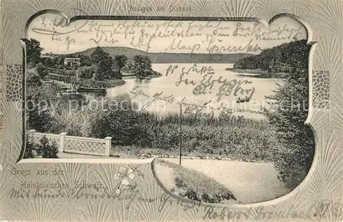 AK / Ansichtskarte Malente Gremsmuehlen Landschaftspanorama See Naturpark Holsteinische Schweiz Malente Gremsmuehlen