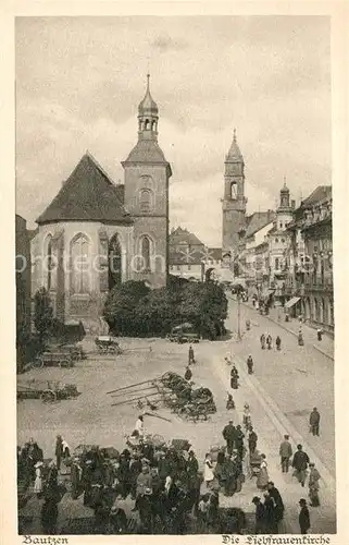 AK / Ansichtskarte Bautzen Liebfrauenkirche Saechsische Heimatschutz Postkarte Bautzen