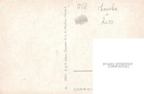 AK / Ansichtskarte Rathen_Saechsische Schweiz Bootfahren auf dem Amselsee Rathen Saechsische Schweiz