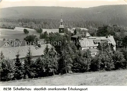 AK / Ansichtskarte Schellerhau Teilansicht Erholungsort Schellerhau