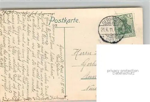 AK / Ansichtskarte Thale_Harz Bergtheater Blick auf die Buehne mit Fernsicht Thale_Harz