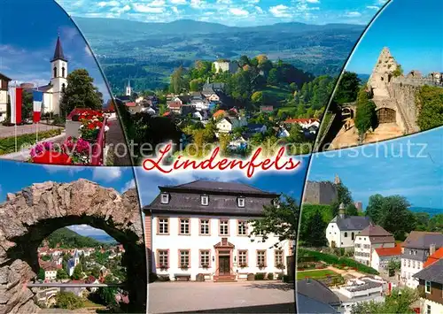 AK / Ansichtskarte Lindenfels_Odenwald Kirche Lindenfels Odenwald
