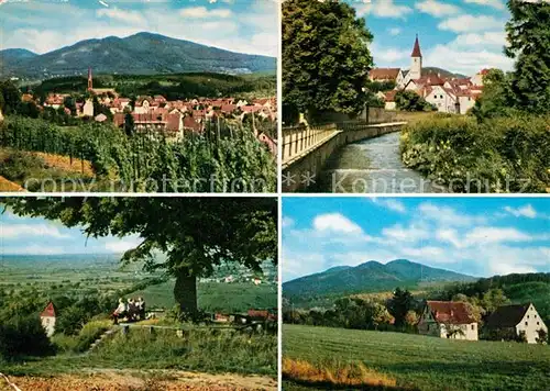 AK / Ansichtskarte Muellheim_Baden Klemmbach Blauen Luginsland Muellheim_Baden