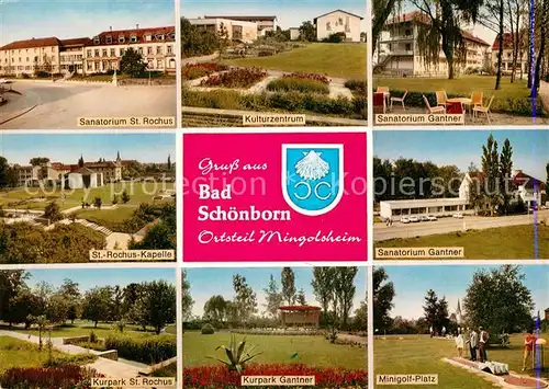 AK / Ansichtskarte Mingolsheim Sanatorium Gantner St. Rochus Kulturzentrum Mingolsheim