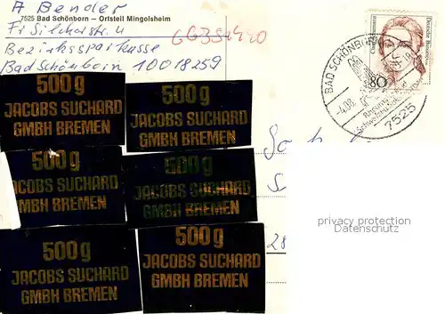 AK / Ansichtskarte Mingolsheim Sanatorium Gantner St. Rochus Kulturzentrum Mingolsheim