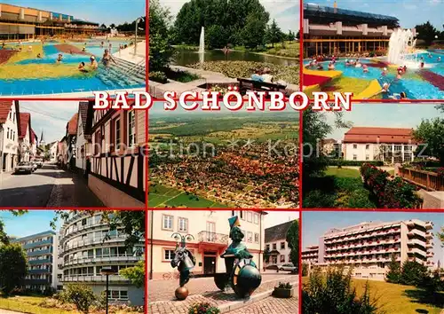 AK / Ansichtskarte Bad_Schoenborn Fliegeraufnahme Bad_Schoenborn