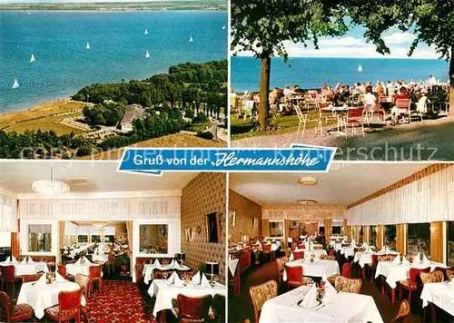 AK / Ansichtskarte Travemuende_Ostseebad Restaurant Hermannshoehe Travemuende_Ostseebad