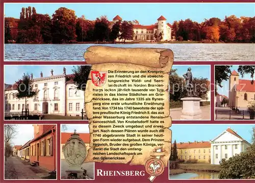 AK / Ansichtskarte Rheinsberg  Rheinsberg