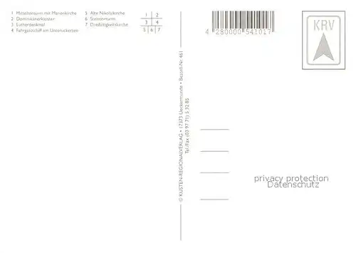 AK / Ansichtskarte Prenzlau Marienkirche Dominikanerkloster Alte Nikolaikirche Prenzlau