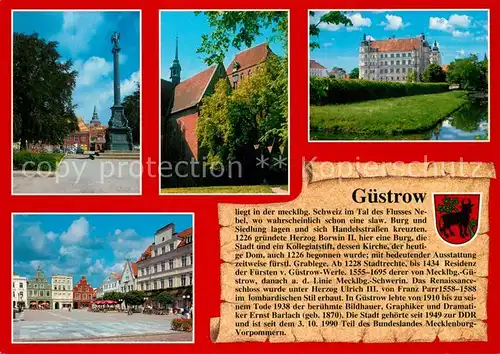 AK / Ansichtskarte Guestrow_Mecklenburg_Vorpommern  Guestrow_Mecklenburg