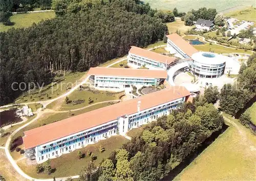 AK / Ansichtskarte Luebben_Spreewald Reha Zentrum Fliegeraufnahme Luebben Spreewald