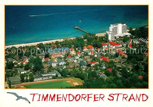 AK / Ansichtskarte Timmendorfer_Strand Fliegeraufnahme Timmendorfer_Strand