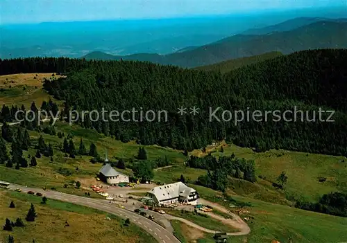 AK / Ansichtskarte St_Peter_Schwarzwald Berggasthaus Kandelhof Fliegeraufnahme St_Peter_Schwarzwald