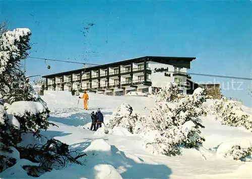 AK / Ansichtskarte Schliffkopf Schliffkopfhotel Berghotel Schwarzwaldhochstrasse Wintersportplatz Schliffkopf